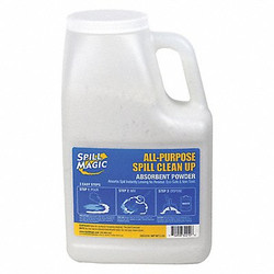 Spill Magic Absorbent Powder,Universal,Size 3 lb. SM202DB