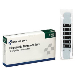 Sim Supply Disposable Thermometer,Forehead,Metric  21-770