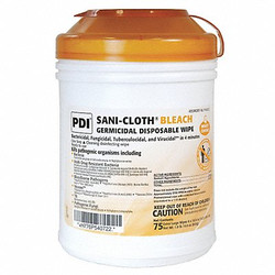 Pdi Disinfecting Wipes,75 ct,Canister  PSBW077072