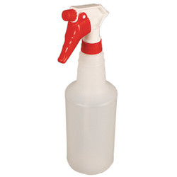 Impact Products Trigger Spray Bottle,32oz,12 1/4"H,Clear 5032WG/4906DZ-91-AS001