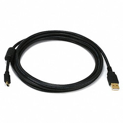 Monoprice USB 2.0 Cable,6 ft.L,Black  5448