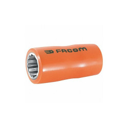 Facom Socket, Steel, Insulated, 10 mm FM-J.10AVSE