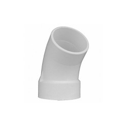 Manufacturer Varies 45 Street Elbow, Schedule 40, 4 in 1WKD6