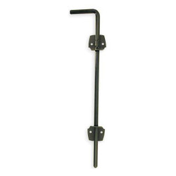 Manufacturer Varies Cane Bolt,1/2 In. W,Black 4PB59