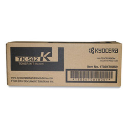 Kyocera Tk582k High-Yield Toner, 3,500 Page-Yield, Black KYOTK582K