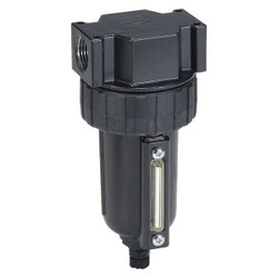 Parker Filter,1/2" NPT,85 cfm,5 micron 06F38BC