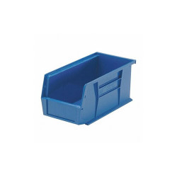 Quantum Storage Systems Hang and Stack Bin,Blue,PP,5 in QUS230BL