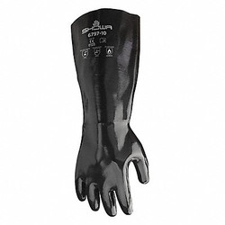 Showa Chemical Resistant Glove,17" L,Sz 10,PR 6797