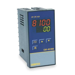 Tempco Temp Controller,Prog,90-250V,Relay2A TEC34025