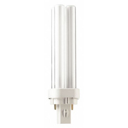 Philips CFL,12.7 W,PL-C,2-Pin (GX23-2) PL-C ALTO 13W/841 GX23-2 /2P 1CT