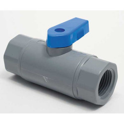 Manufacturer Varies Manual 2-Way Ball Valve,NPT,PVC PVC 638-4F4F-F