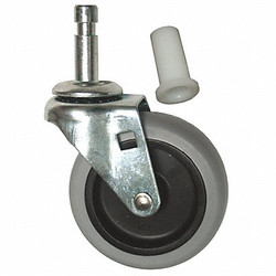 Rubbermaid Commercial Caster,3 in., PK4 GRFG3421L60000