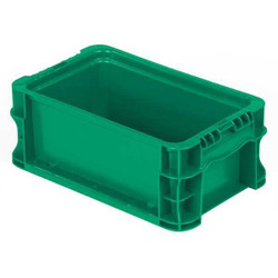 Orbis Straight Wall Container,Green,Solid,HDPE NSO1207-5