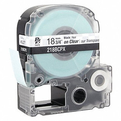 Epson Cartridge Label,3/4 in. W, Clear 218BCPX