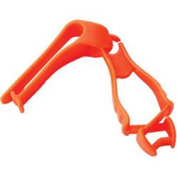 Ergodyne® Squids® 3405 Grabbers w/ Belt Clip, Orange, 1/Each