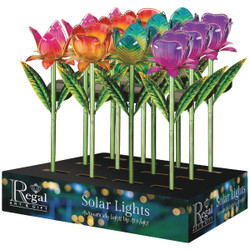 Regal Mini Solar Tulip Stake Assortment 80233 Pack of 24