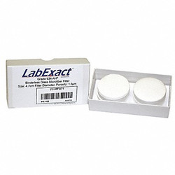 Labexact Glass Mic Filter,4.7 cm Dia,1.5 um,PK100 LSS-AH4700