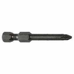 Apex Tool Group Power Bit,SAE,1/4",Hex Power Drive,PK5 491-C-PZDX-5PK