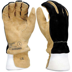 Shelby Firefighters Gloves,XL,Pigskin,PR 5002 XL