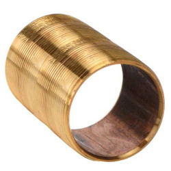 Manufacturer Varies Nipple,Red Brass,3/8 x Close,Threaded 462-001