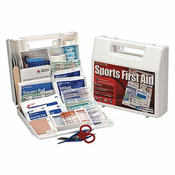 First Aid Only First Aid Kit w/House,70pcs,2.5x8",WHT SM-134