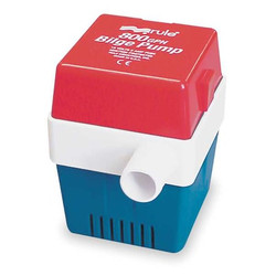 Rule Electric Bilge Pump,ABS,12VDC,3/4"  20F