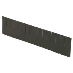 Lewisbins Divider,Black,Polyethylene,4 7/16 in DV2250 XL