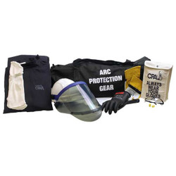 Chicago Protective Apparel Arc Flash Jacket and Bib Kit,Navy,L AG-12 -L