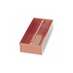 Crescent Jobox Brown,Tote Tray,8 in W 628990