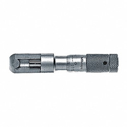 Mitutoyo Can Seam Micrometer,0 to 1/2" Range 147-201