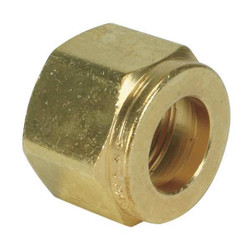 Parker Nut,Brass,CPI Comp,3/16In 3 BZ-B