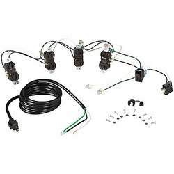 Tennsco Wiring Kit,Unassembled,For Workbenches WK-1