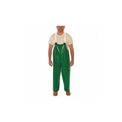 Tingley Flame Resistant Rain Bib Overall,Green,L O41008