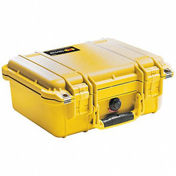 Pelican Protective Case,4 in,Double Throw,Yellow 1400-000-240