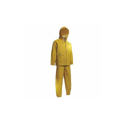 Onguard Rain Suit w/Jacket/Bib,Unrated,Yellow,XL 7601700