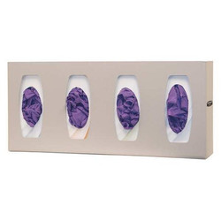 Bowman Dispensers Glove Box Dispenser,4 Boxes GL040-0212