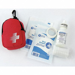 First Aid Only Eye Care Kit,5pcs,2"W,3.75"H,Red  3019