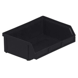 Lewisbins ESD Cndct Stk and Hng Bn,Black,PP,2.9 in PB22-FXL