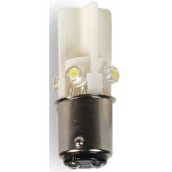 Edwards Signaling T3-1/4,Double Contact Bayonet (BA15d) 270LEDW120V