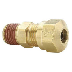 Parker Male Connector,1/4 x 3/8 In VS68NTA-4-6