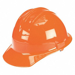 Bullard Hard Hat,Type 1, Class G,Ratchet,Orange 30ORR