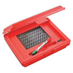 Starrett Pin Gauge Set,Dimension Type " S4000-060