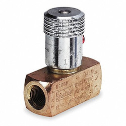 Parker Needle Valve,Steel,3/8-18,8 GPM,5000 PSI N600S