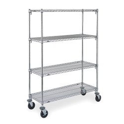 Metro WrShlvng,18x67 7/8x48in,Shlf Cap:150lb CART 2B