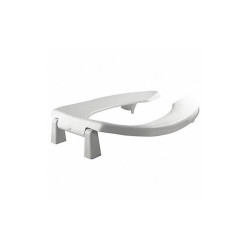 Bemis Toilet Seat,Elongated Bowl,Open Front 2L2155T-000