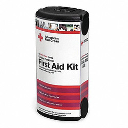 First Aid Only FirstAid Kit w/House,66pcs,2.75x8",Black 9164-RC