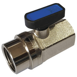 Manufacturer Varies Manual 2-Way Ball Valve,NPT,Brass G-MVFP-18F