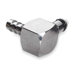 Colder Elbow Insert,Chrome Platd Brass,Shut-Off LCD23006