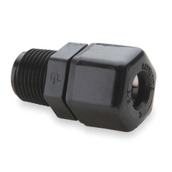Parker Connector,Polypropylene,CompxM,3/8In P6MC6