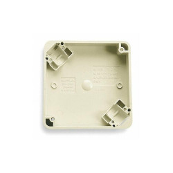Hubbell Adapter Box,Ivory,4 in Square Box HBL4PBI
